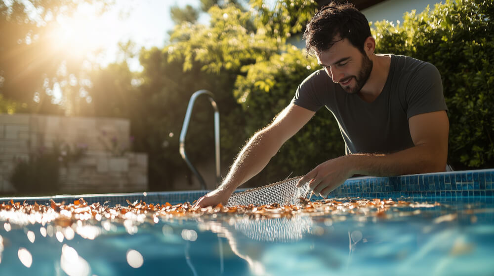 Gunite pool maintenance by season
