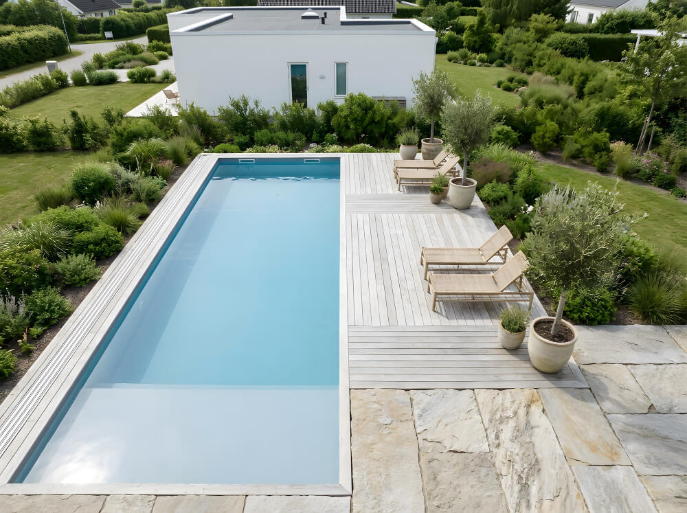 gunite pool vs. fiberglass pool